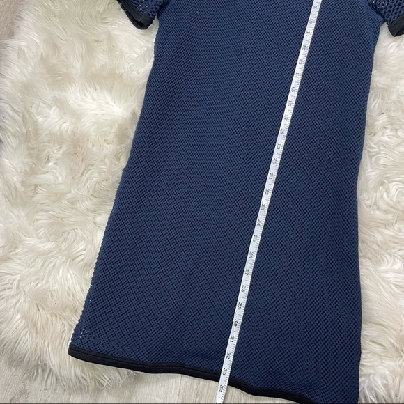 Rag & Bone Luna Dress Blue Mesh - Picture 5 of 12